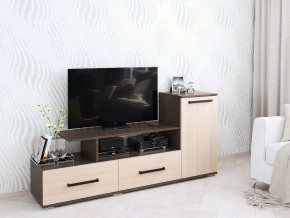 Тумба ТВ Парус-1 Дуб молочный/Венге в Нефтекамске - neftekamsk.mebel24.online | фото