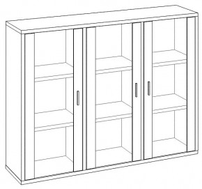 Тумба-витрина Домино СУ(ш3в1)+3ФС в Нефтекамске - neftekamsk.mebel24.online | фото 3