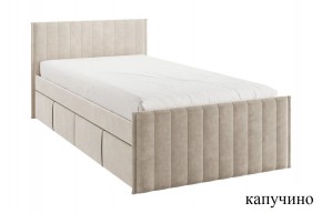ТВИКС Кровать с ящиками 900 (капучино) в Нефтекамске - neftekamsk.mebel24.online | фото