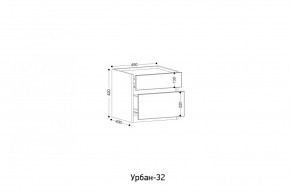 УРБАН- 32 Тумба в Нефтекамске - neftekamsk.mebel24.online | фото 2