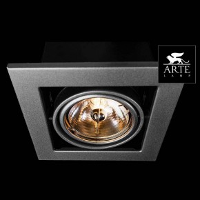 Встраиваемый светильник Arte Lamp Cardani Medio A5930PL-1SI в Нефтекамске - neftekamsk.mebel24.online | фото 2